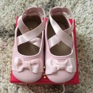 Brand New in Box Kate Spade Leather Ballet Slipper